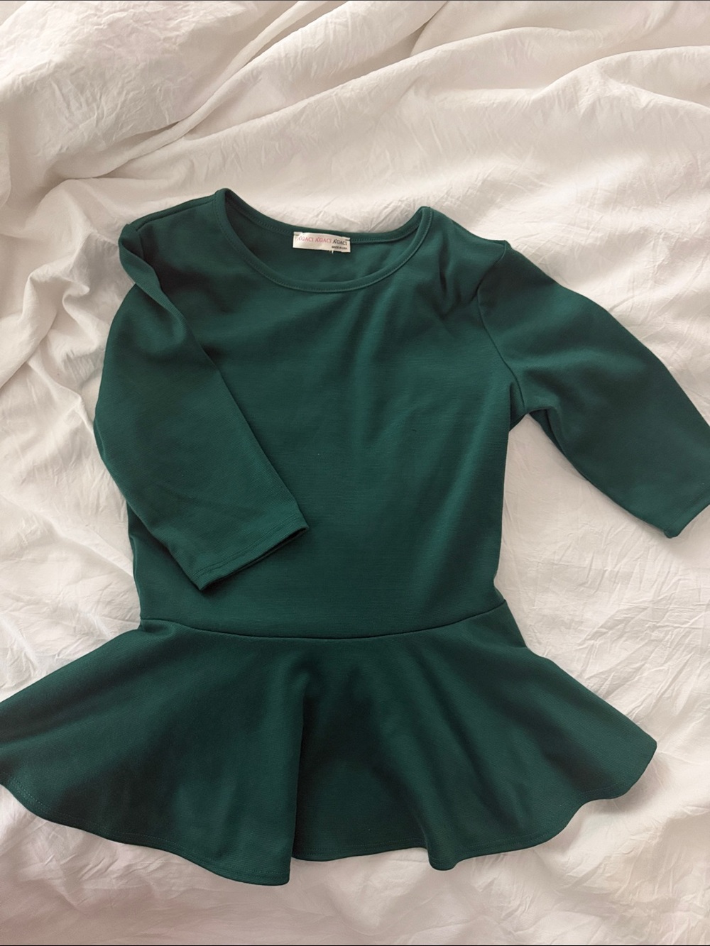 a'gaci Forest Green Women's Top